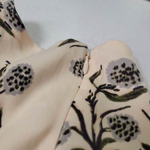 Madewell Women T Back Floral Halter Neck Midi Dress Size 14 Painted Blooms Pink - Picture 6 of 15